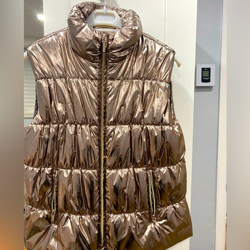 Cute puffer jacket Rose Gold